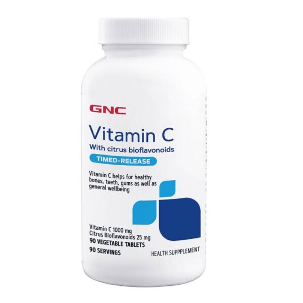 GNC Vitamin C With Citrus Bioflavonoids Tablet 90s