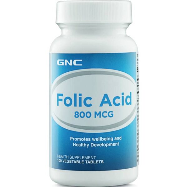 GNC Folic Acid 800mcg Tablet 100s