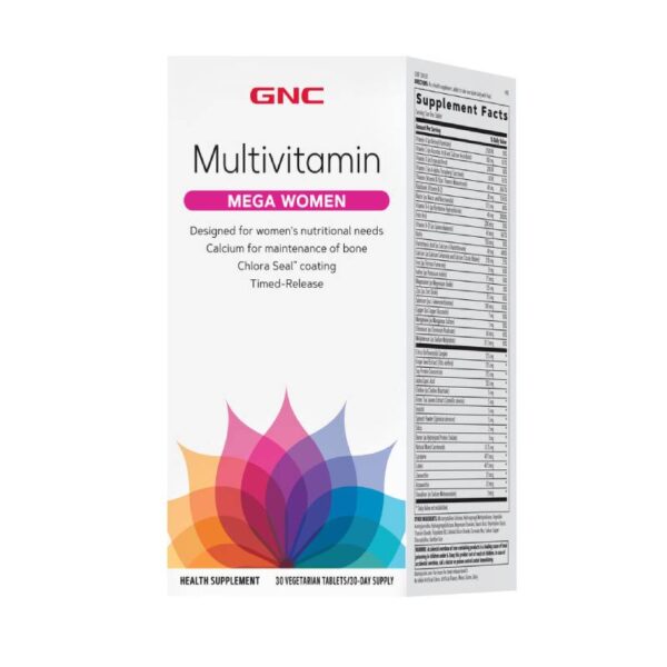 GNC Mega Women Time Release Vege Tablet 90s