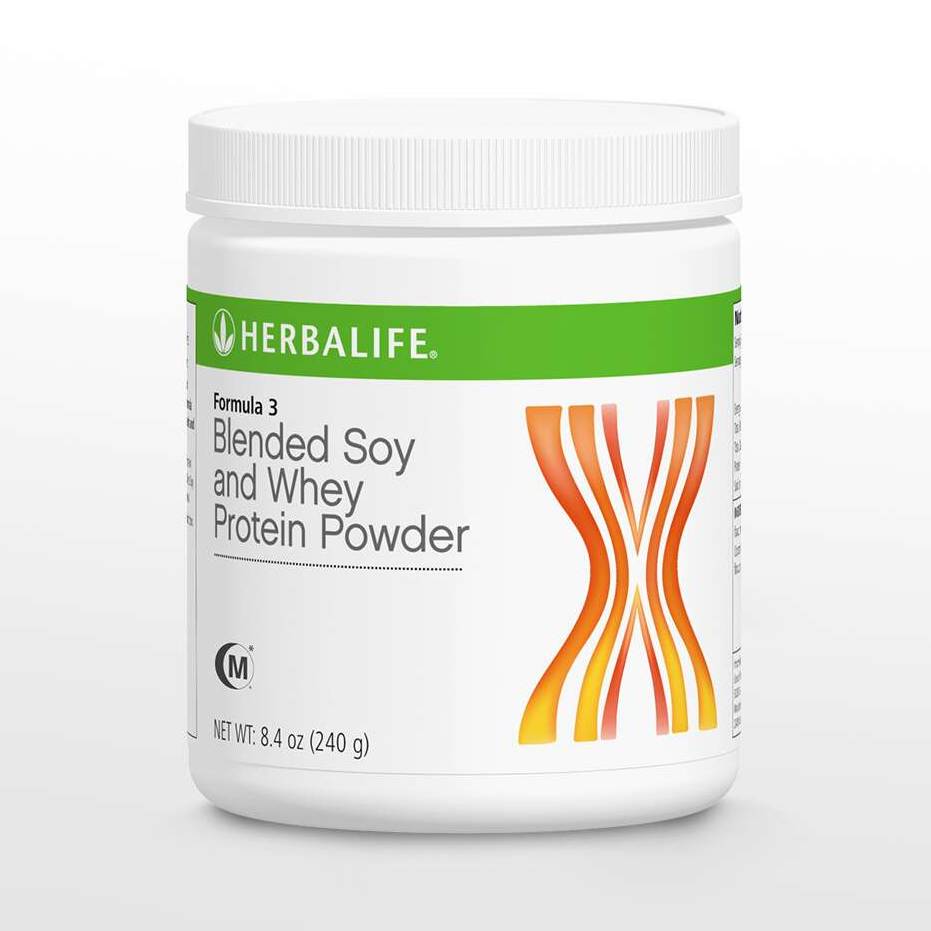 Herbalife Formula 3 Blended Soy & Whey Protein Powder 240g