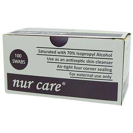 Nur Care Alcohol Swabs