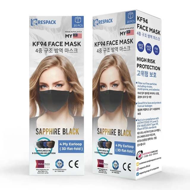 Respack KF94 Face Mask 20s - Image 2