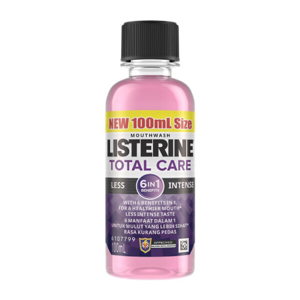 Listerine Total Care Less Intense Mouthwash - Image 2