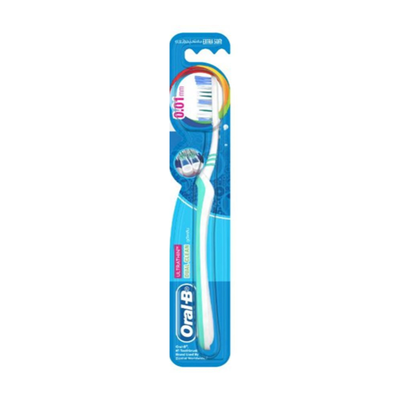Oral B Ultra Thin Dual Clean Extra Soft Tooth Brush
