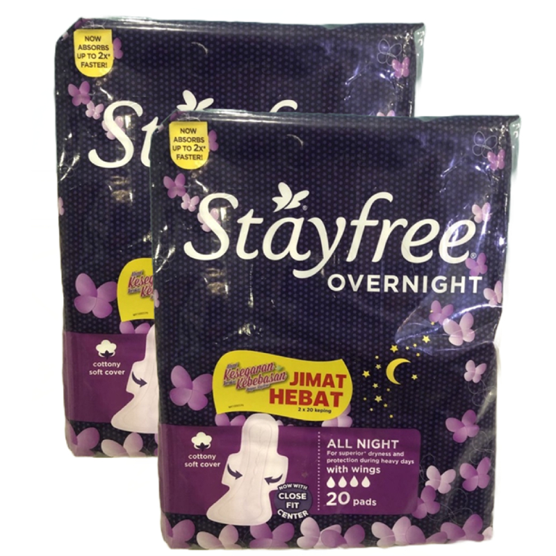 Stayfree Overnight With Wings Pads - Image 3