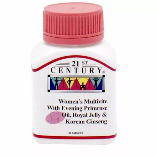 21st Century Women's Multivite with EPO, Royal Jelly & Korean Ginseng Tablet