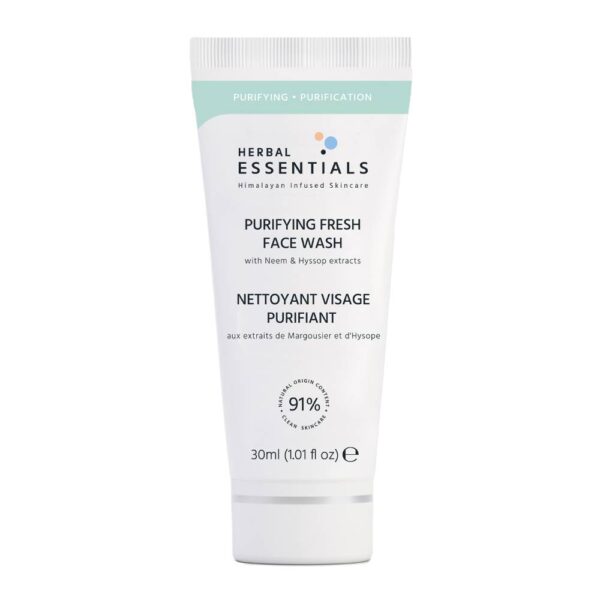 Herbal Essentials Purifying Fresh Face Wash With Neem & Hyssop Extracts