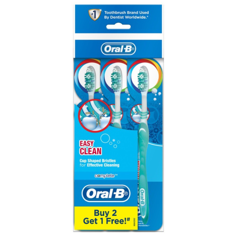 Oral B Complete Easy Clean Toothbrush (M) - Image 2