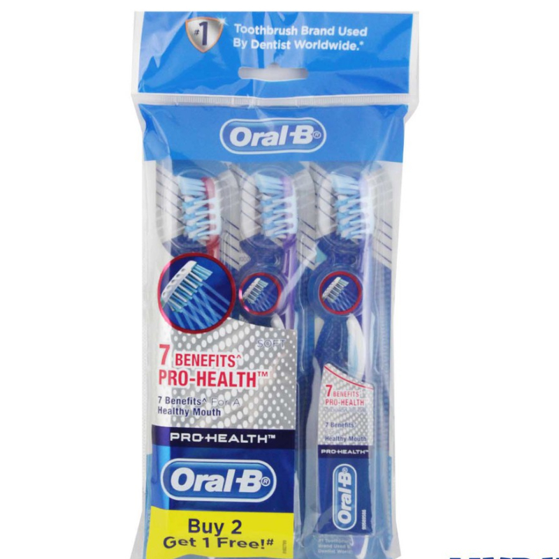 Oral B 7 Benefits Pro-Health Toothbrush (S) - Image 2