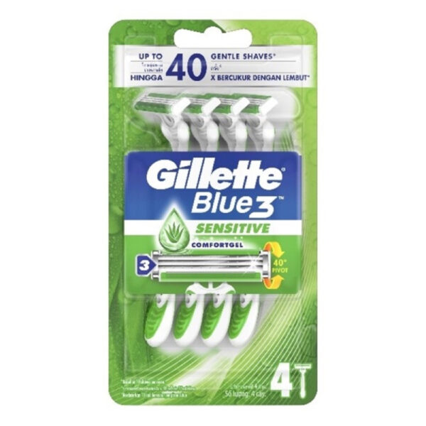 Gillette Blue3 Sensitive Razor - Image 2