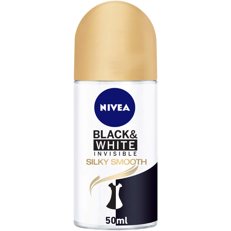 Nivea (Women) Black & White Invisible Silky Smooth Roll On
