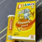 Champs Vitamin C 100mg Chewable Tablets 100s x2