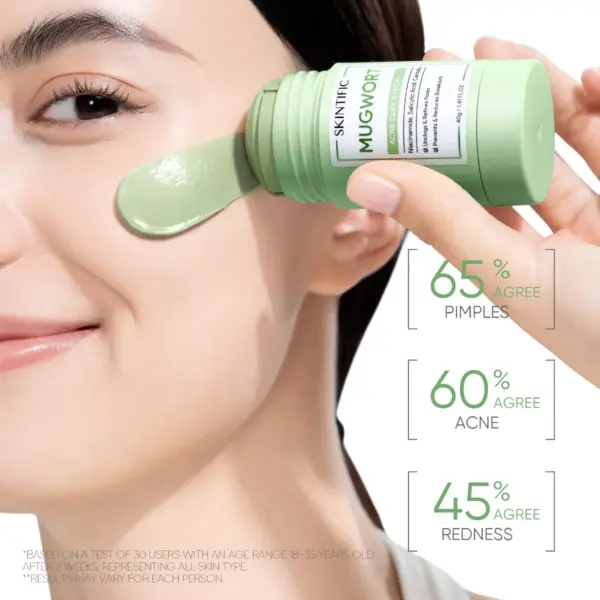 Skintific Mugwort Acne Clay Mask Stick - Image 3