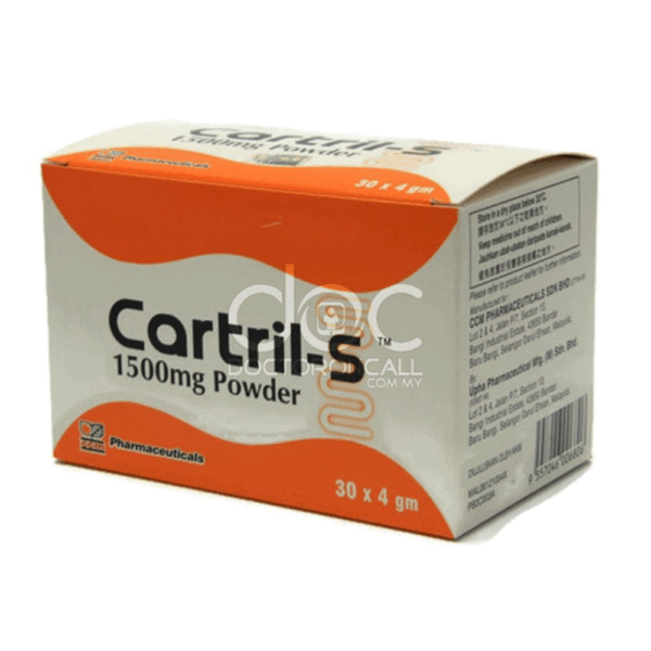 Cartril-S 1500mg Powder Sachet 4g x30