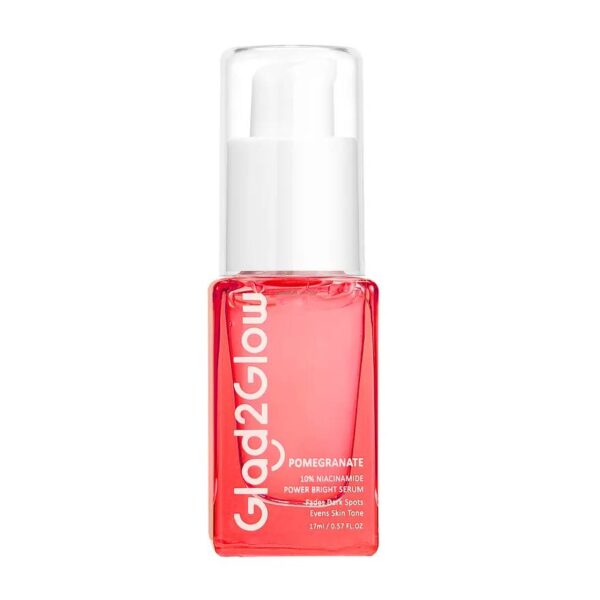 Glad2Glow Pomegranate 10% Niacinamide Power Bright Serum