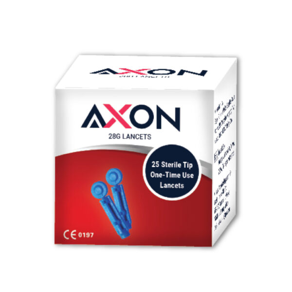 Axon Blood Glucose Test Strip + Lancets (GS501) - Image 3