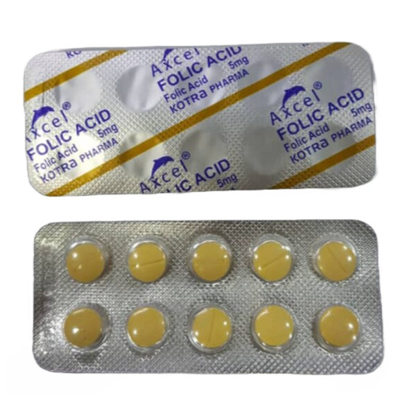 Axcel Folic Acid Tablet 100s - Image 2