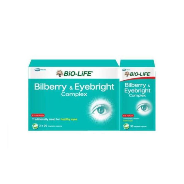 Bio-Life Bilberry & Eyebright Complex Capsule 30s x3 - Image 2