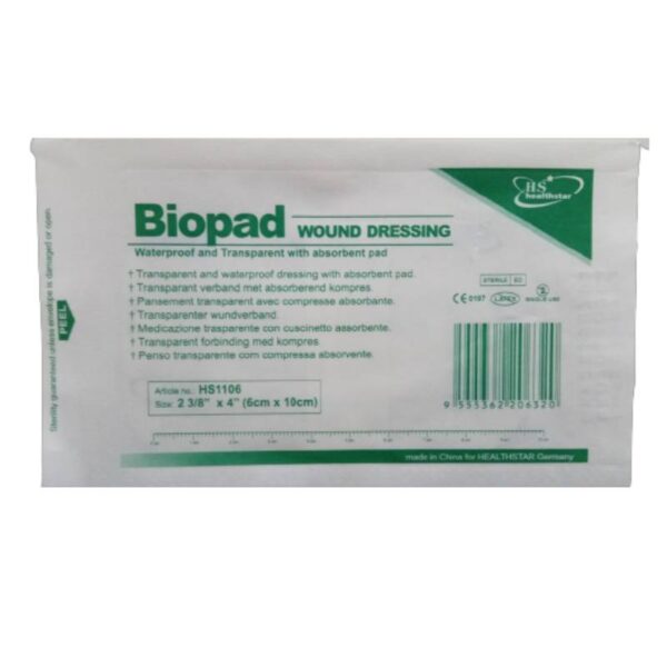 Healthstar Biopad Wound Dressing 1s - Image 3