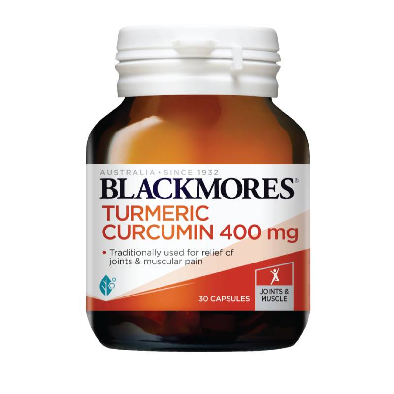 Blackmores Turmeric Curcumin 400mg Capsule 30s