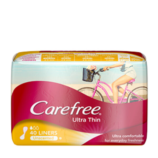 Carefree Ultra Thin Unscented Liner - Image 2
