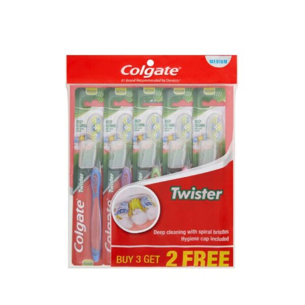Colgate Twister (Medium) Toothbrush - Image 2