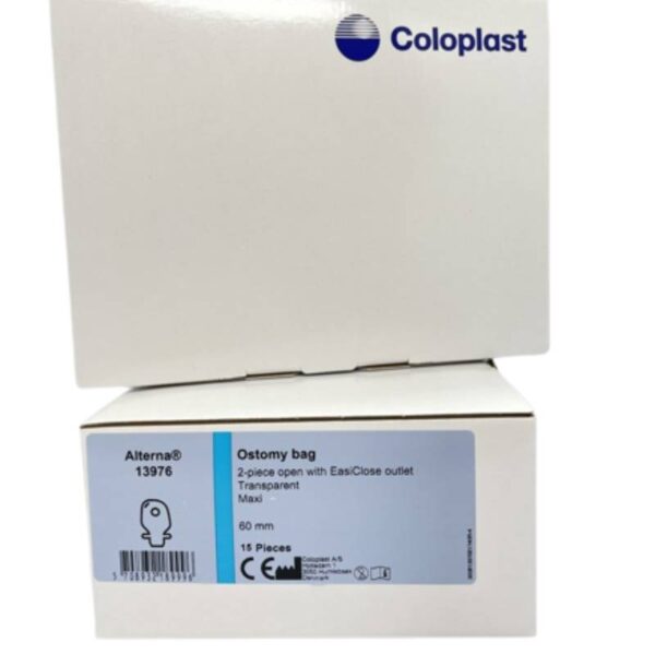 Coloplast Alterna Free Transparent 60mm Ostomy Bag (13976)