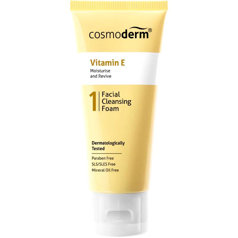 Cosmoderm Vitamin E Facial Cleansing Foam