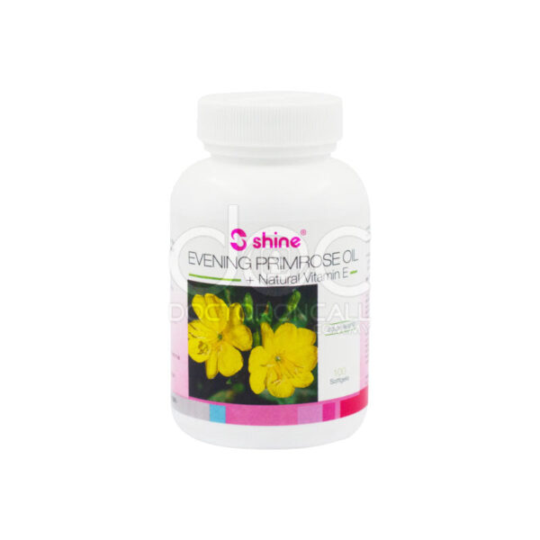 Shine Evening Primrose Oil + Natural Vitamin E Softgel 100s