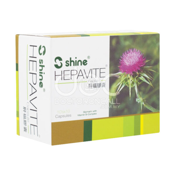 Shine Hepavite Capsule 100s - Image 2