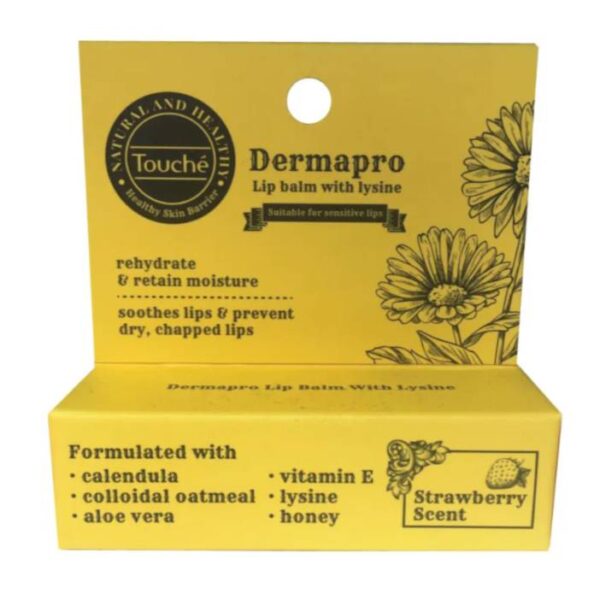 Touche Dermapro Lip Balm With Lysine