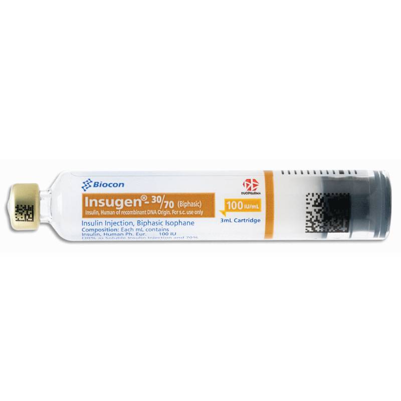 Duopharma Insugen 30/70 (100IU/ml) Cartridge