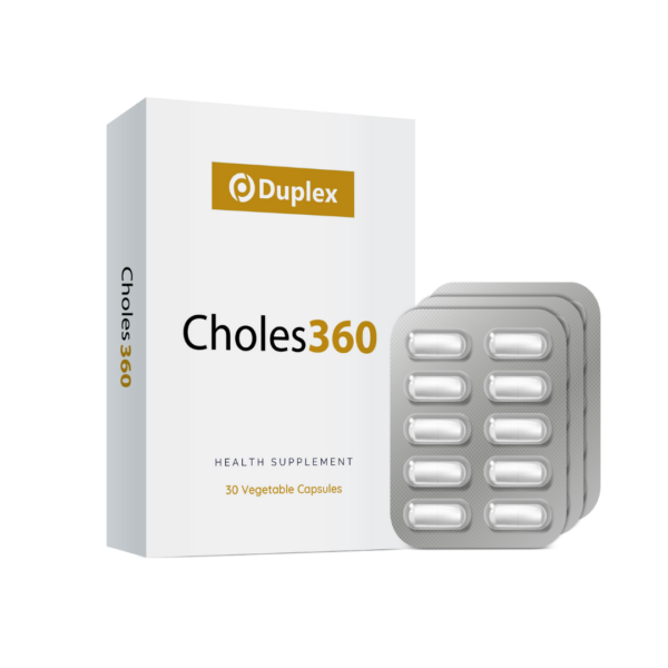Duplex Choles360 Vegetable Capsule 30s