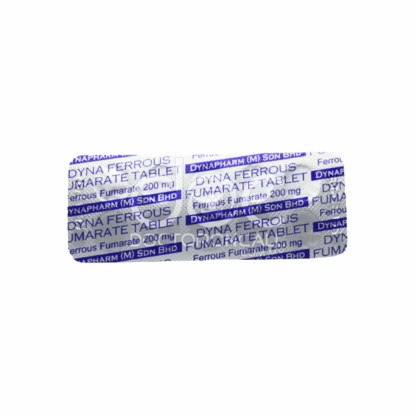 Dyna Ferrous Fumarate 200mg Tablet - Image 2