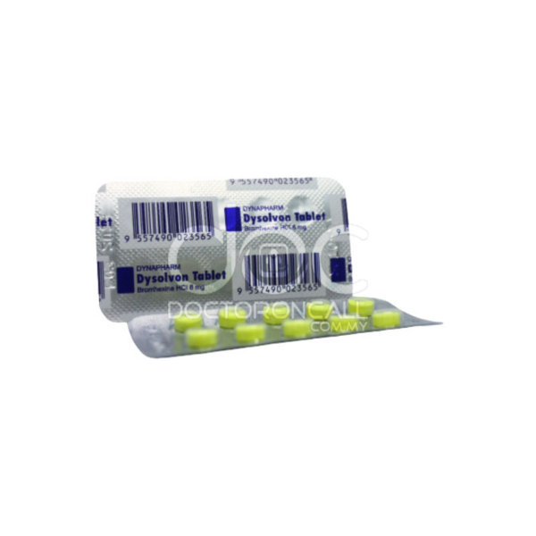 Dysolvon 8mg Tablet