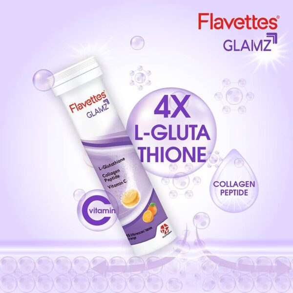 Flavettes Glamz Effervescent Tablet 30s - Image 3