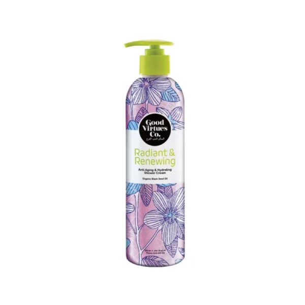Good Virtues Co Anti Aging and Hydrating Shower Cream