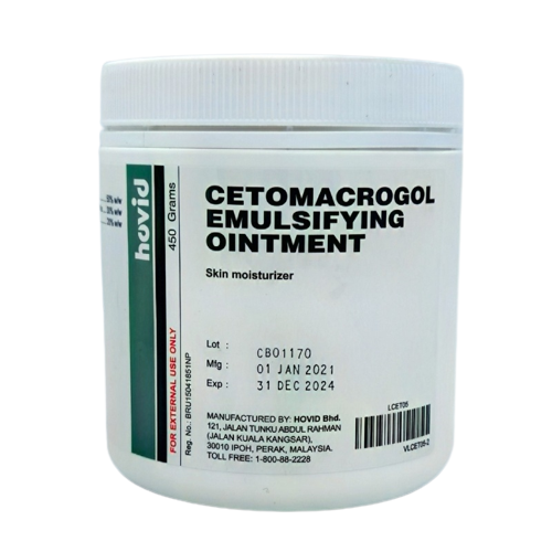 Hovid Cetomacrogol Emulsifying Ointment