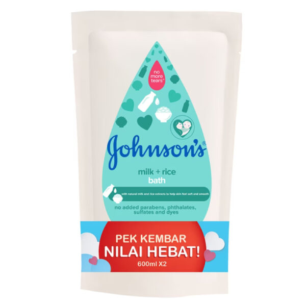 Johnson's Baby Bath Milk + Rice - Image 5