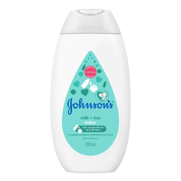 Johnson's Baby Lotion Milk + Rice - Image 2