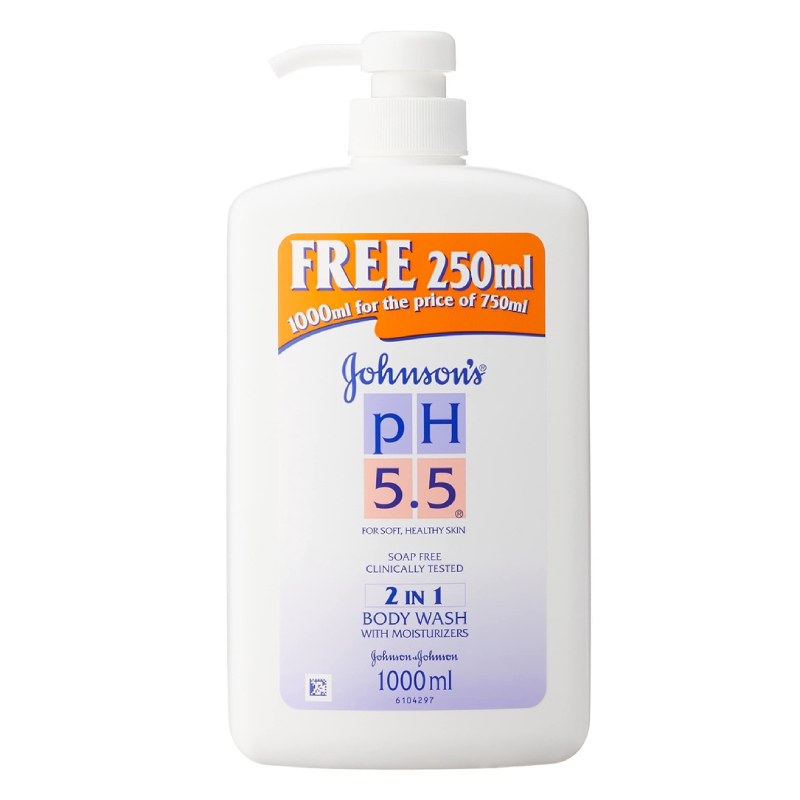 Johnson's pH5.5 Nourishing Body Wash 2-in-1 - Image 2