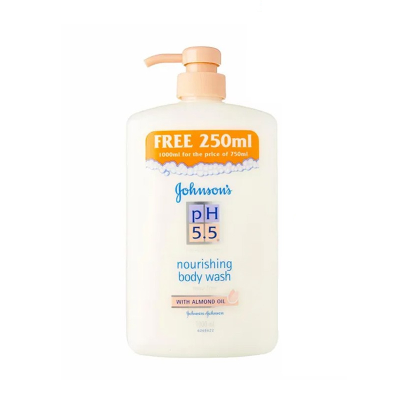 Johnson's pH5.5 Nourishing Body Wash with Almond Oil - Image 2