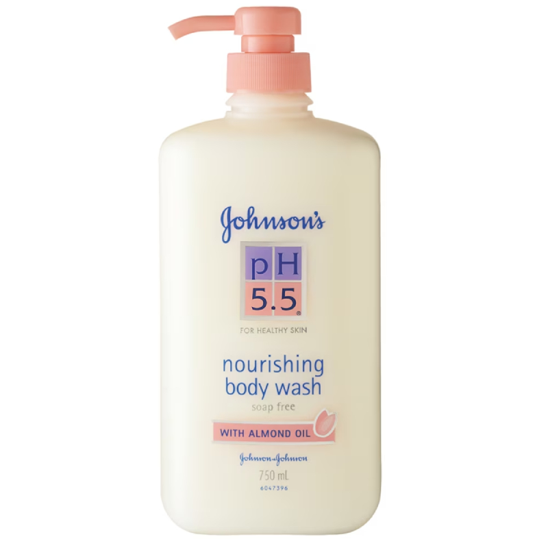 Johnson's pH5.5 Nourishing Body Wash with Almond Oil - Image 4