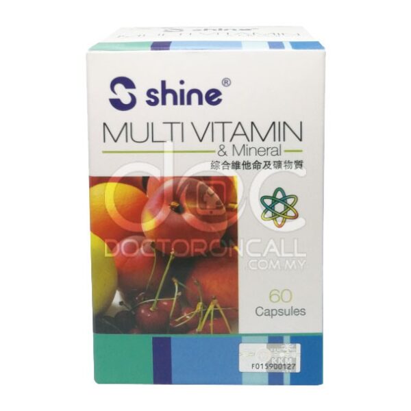 Shine Multivitamin & Mineral Capsule 60s - Image 6