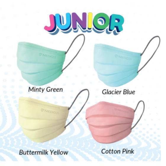 Medicos HydroCharge Surgical Face Mask (Junior) 50s - Image 2