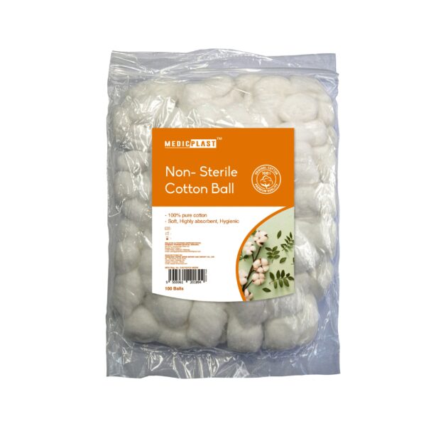 Medicplast Non-Sterile Cotton Ball