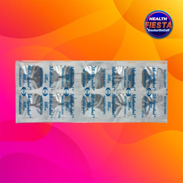 Methycobal 500mcg (Silver) Tablet 10s (strip) - Image 2