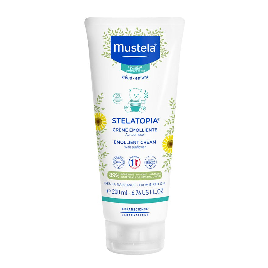 Mustela Stelatopia Emollient Cream With Sunflower
