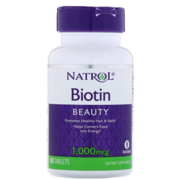 Natrol Biotin Beauty 10000mcg Tablet 100s