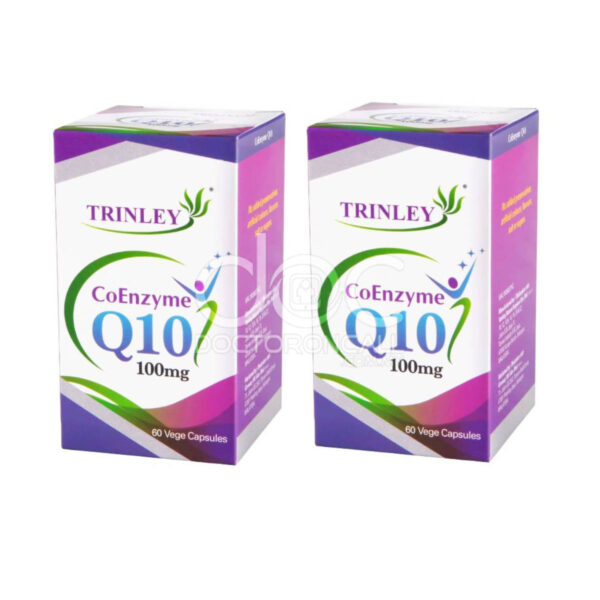 Trinley Coenzyme Q10 Vegecapsule 60 caps x 2 (twin pack) - Image 2